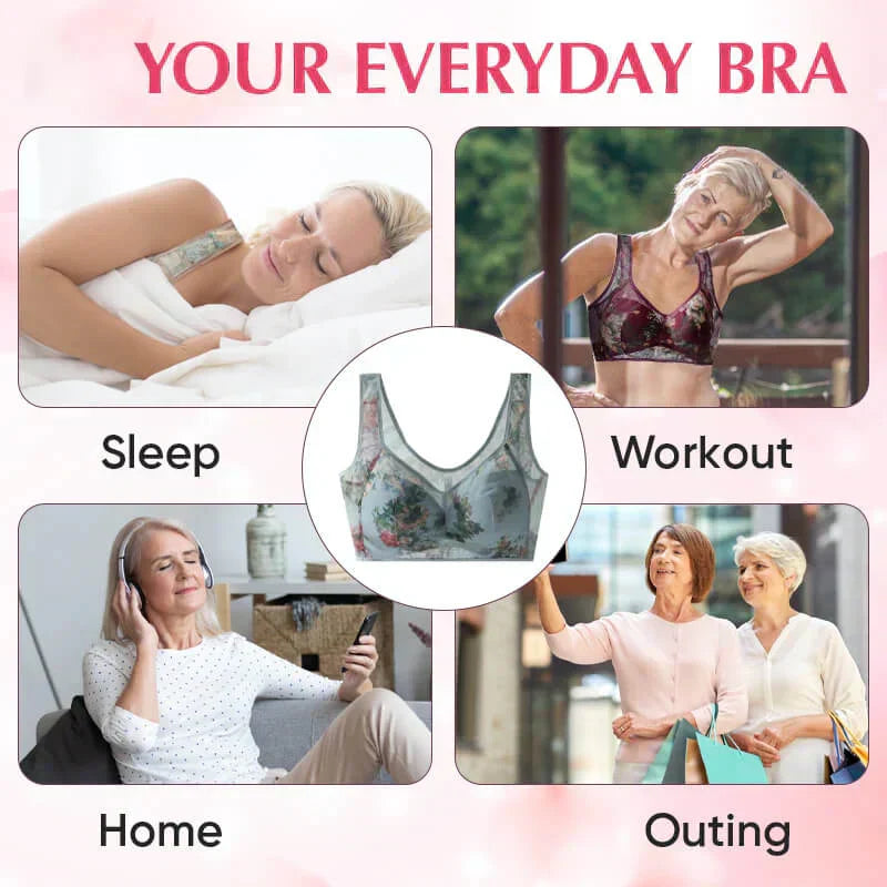 💞LAST DAY SALE 49% OFF💞Lace Buttonless Comfortable Bra-3