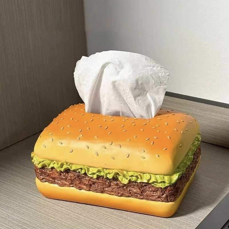 🔥HOT SALE 49% OFF🔥Charming Burger Tissue Box