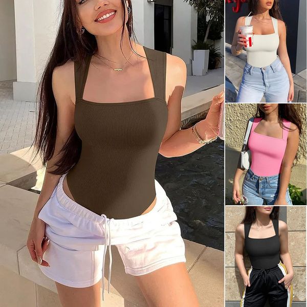 š„HOT SALE 49% OFFš„Racerback Wide Shoulder Straps Seamless Bodysuit