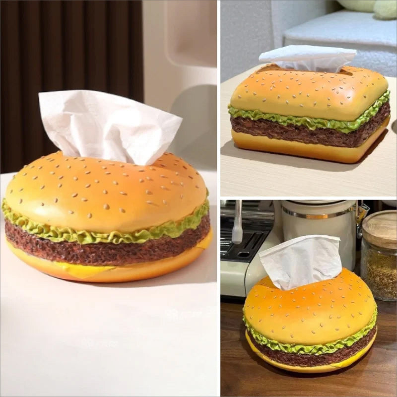 🔥HOT SALE 49% OFF🔥Charming Burger Tissue Box-8