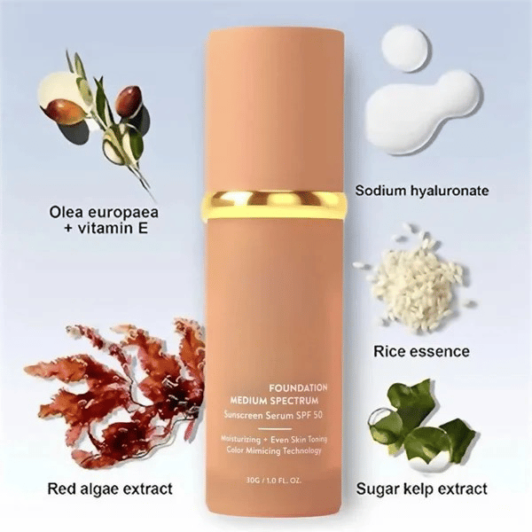 š„Last Day Sale 49% OFFšBionic Liquid Foundation 4 in 1 - Light Spectrum-7