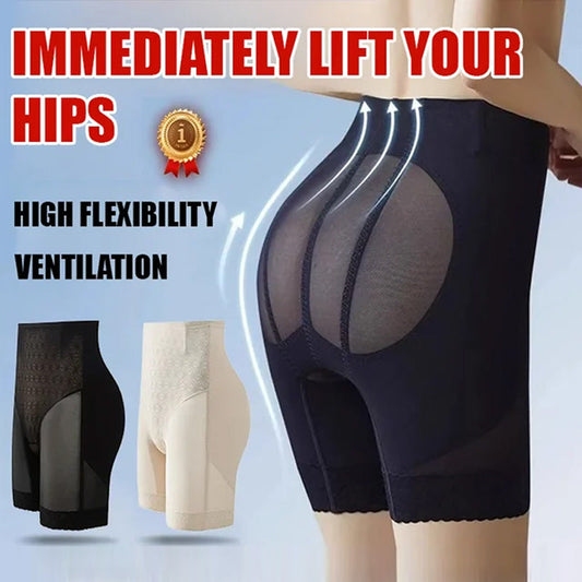 Womenās High-Waist Hip-Lifting Shapewear