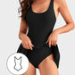 👙Summer Hot Sale 50% OFF💃Women's One Piece Tummy Control Tie Knot Swimsuit