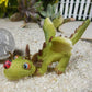 🔥🔥2025 Mother's Day Gift 50% Off--Miniature Green Dragon Reading on Giant Book Figurine