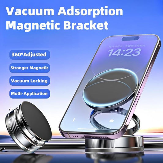 💜LAST DAY - BUY 1 GET 1 FREE💜 360° Adjustable Vacuum Magnetic Phone Holder