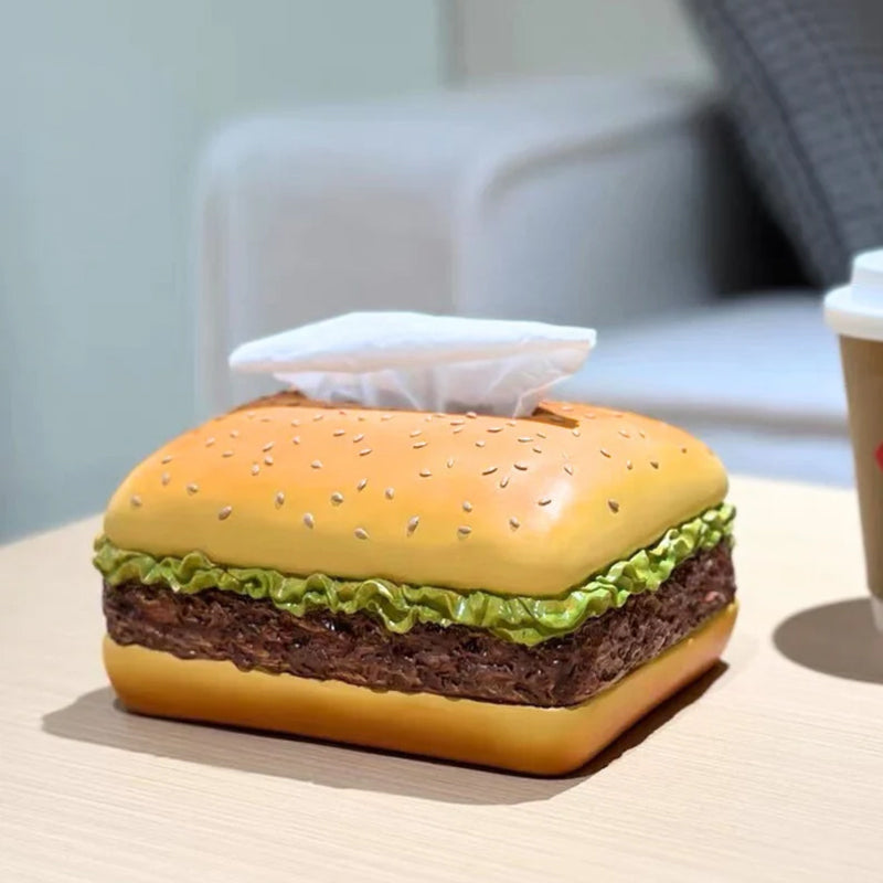 🔥HOT SALE 49% OFF🔥Charming Burger Tissue Box-4
