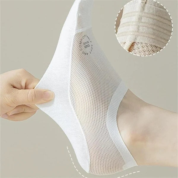 🔥Ultra Thin Liner Socks Non Slip Nylon No Show Socks-3