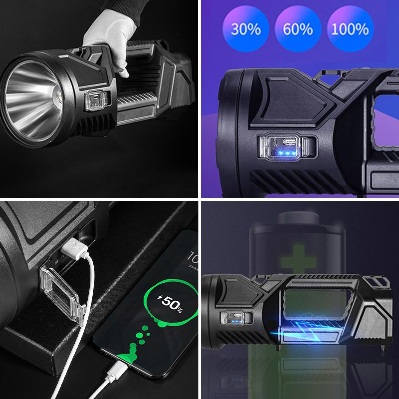 🔥Last Day 49% OFF🔥New German Waterproof Spot Lights Handheld Large searchlight-11