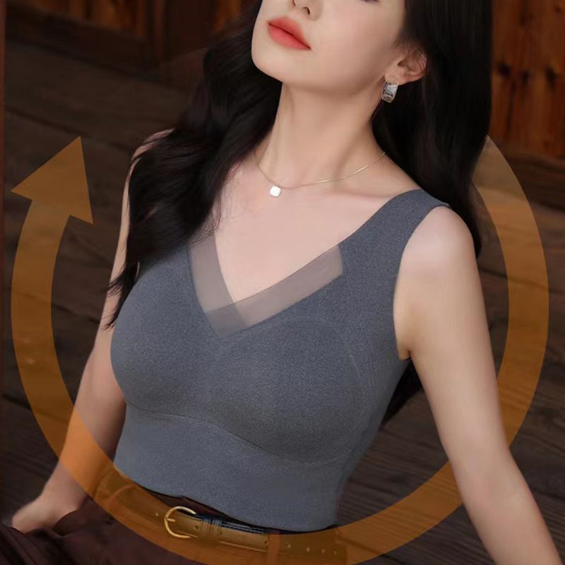 🔥Hot Sale 49% OFF🔥Graphene Self-heating Camisole With Built-in Bra-5