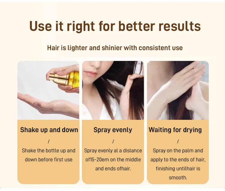 💯Perfumed Hair Care Essential Oil Spray-6