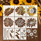 🔥Summer Hot Sale Promotion-49% OFF🌻Garden Fence Large Flower Stencils🖌️DIY decoration-21