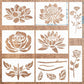 🔥Summer Hot Sale Promotion-49% OFF🌻Garden Fence Large Flower Stencils🖌️DIY decoration-23