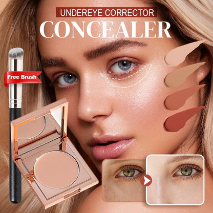 👍Last Day -Buy 1 Get 1 Free💥💜2026 New Magic Colored Clay Undereye Corrector (+Free Precision Concealer Brush!!)💡✨