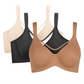 🏆 Last Day Special Price £9.99! 💐Women's Elegant Sheer Full Coverage Plus Size Bra