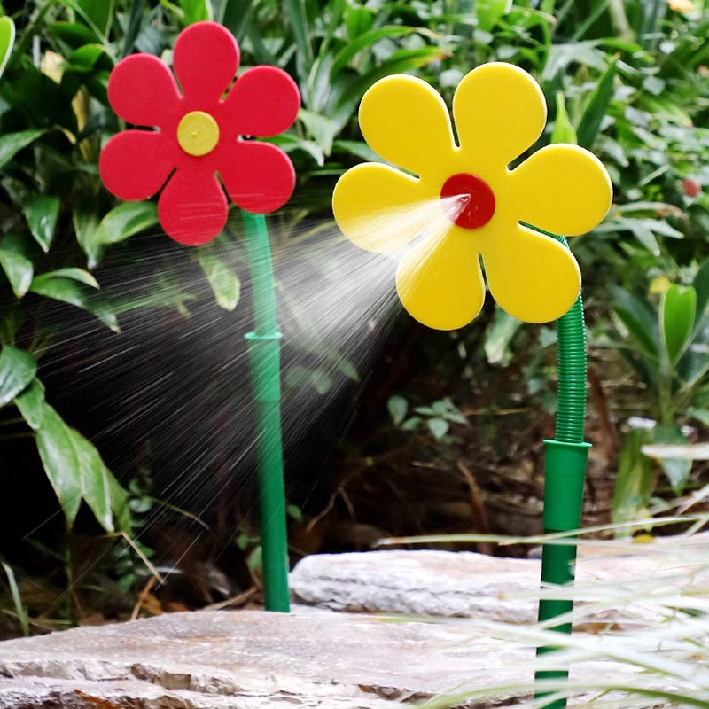 🔥Hot Sale 49% OFF🌻Funny Dancing Flower Yard Lawn Sprinkler✨-16