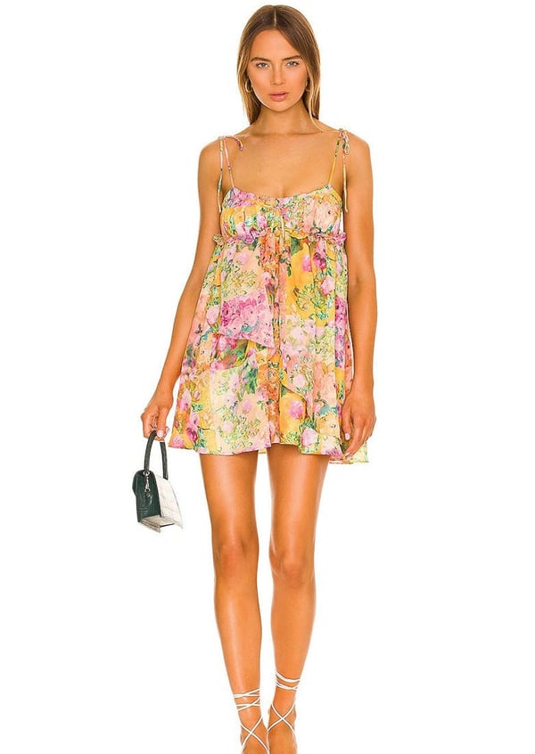 👗HOT SALE 49% OFF🔥2024 Flora Mini Dress🍃-3