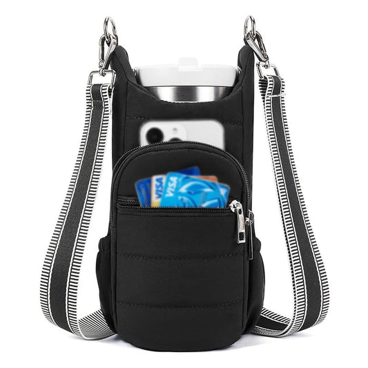 🏆Only £10.99 Last Day Promotion!🎁Crossbody Water Bottle Bag