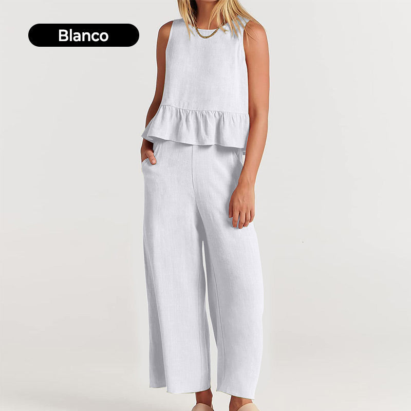 Women's Spring Fall 2-Piece Set - Lounge Set with Pockets (Buy 2, Free Shipping)-3