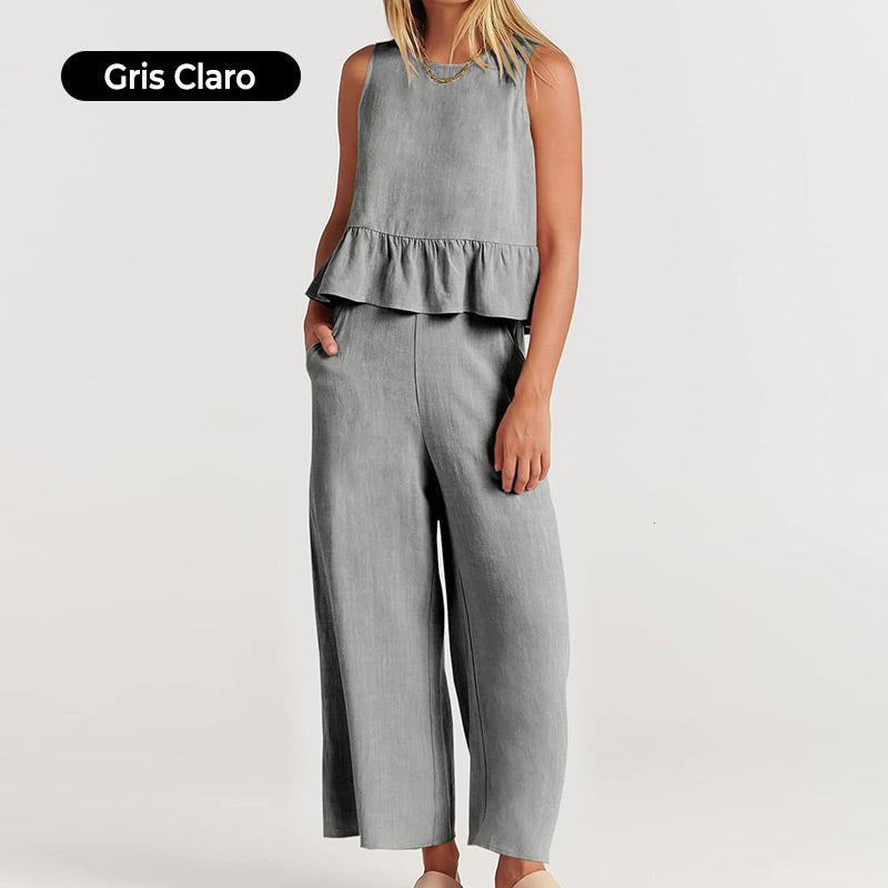 Women's Spring Fall 2-Piece Set - Lounge Set with Pockets (Buy 2, Free Shipping)-4