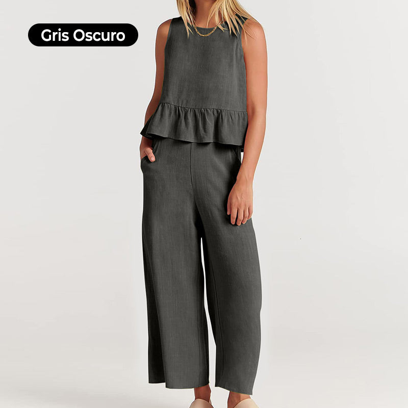 Women's Spring Fall 2-Piece Set - Lounge Set with Pockets (Buy 2, Free Shipping)-8