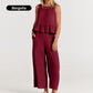 Women's Spring Fall 2-Piece Set - Lounge Set with Pockets (Buy 2, Free Shipping)-9