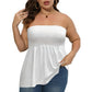 🔥Summer Hot Sale - Solid Chic Minimalist Basic Tube Top