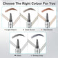 💥Limited Buy 1 Get 1 Free🎉High Quality 3D Waterproof Microblading Eyebrow Pen 4 Fork Tip Tattoo Pencil