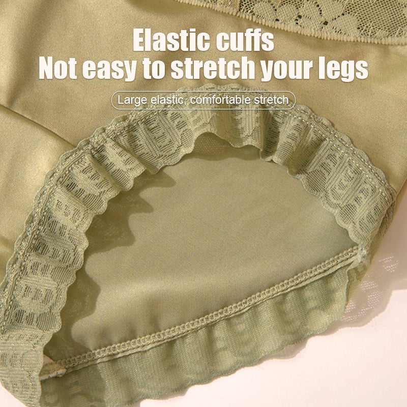 🌷Pay 1 Get 3pcs🌷Sexy Tummy Control Hip Lifting Seamless Ice Silk Panties-11