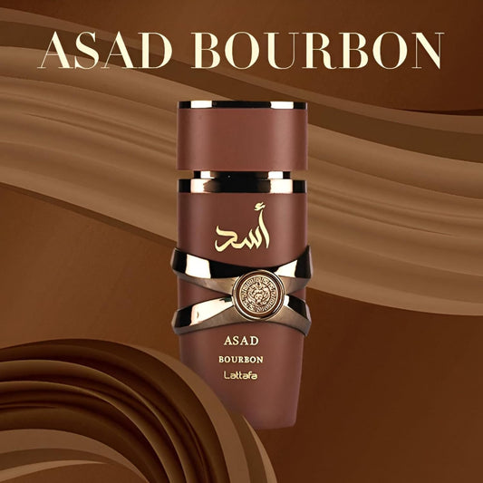 🎁Limited-time gift🎁✨Lattafa Asad Bourbon for Unisex Eau de Parfum Spray