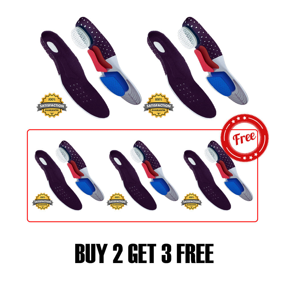 💞This Week's Special Promotion : BUY 1 GET 1 FREE!!💞Breathable Plantar Pro Honeycomb Insole-7