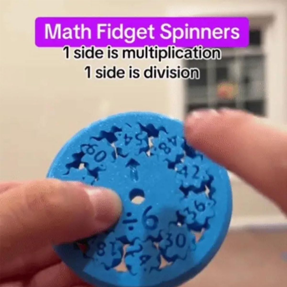 🔥Summer Hot Sale 49% OFF🔥Most Educational Math Fidget Spinners-1