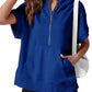 💥Last Day Special Sale 50% OFF💝✨2025 New Women's Oversized Half Zip Hoodies