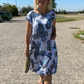 🔥Summer Sale 49% Off💝Printed Linen-Cotton Dress