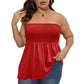🔥Summer Hot Sale - Solid Chic Minimalist Basic Tube Top