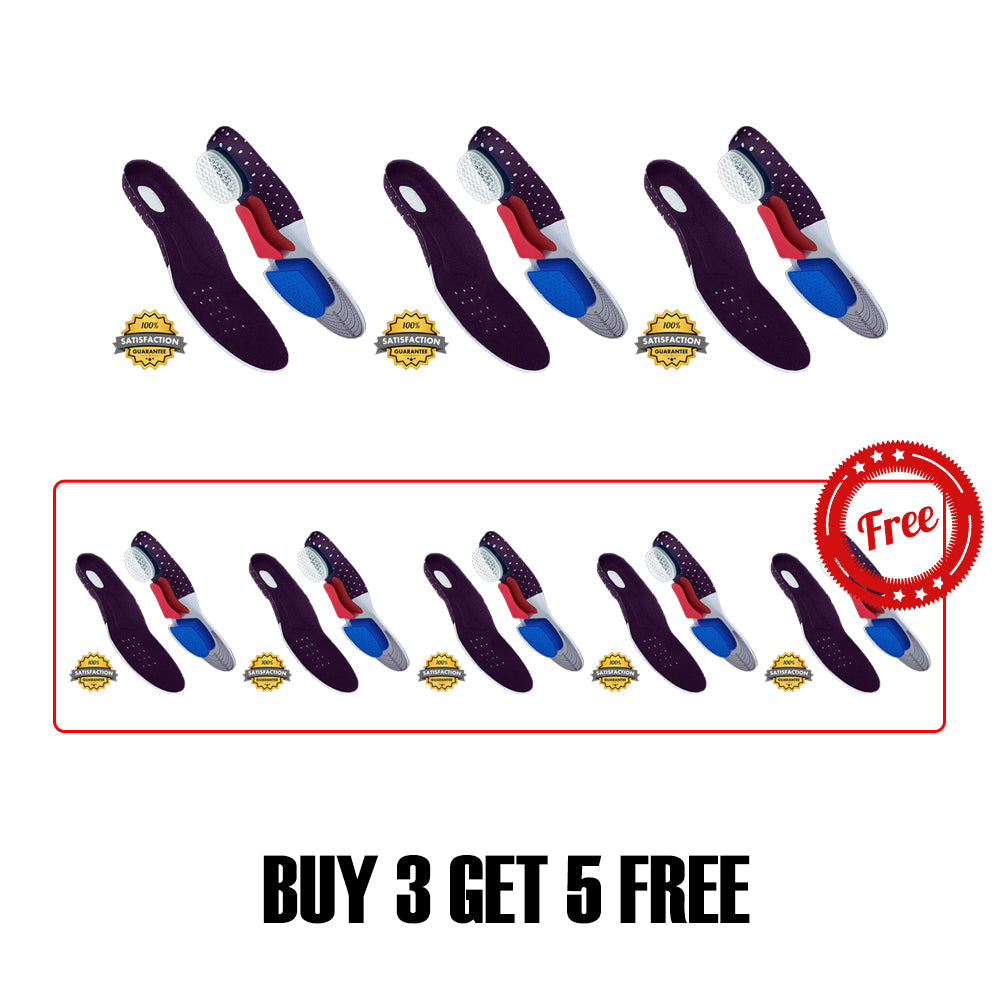 💞This Week's Special Promotion : BUY 1 GET 1 FREE!!💞Breathable Plantar Pro Honeycomb Insole-8