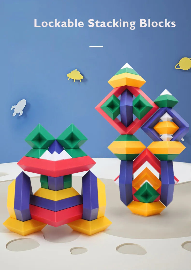 🎁HOT SALE 49% OFF🔥Creative Building Pyramids Stacking Blocks-1
