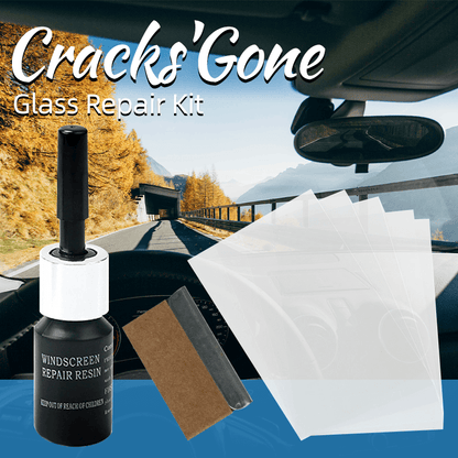 🏆 50K+ SOLD! – Almost Gone-⚡🔥Cracks'Gone Glass Repair Kit (New Formula)