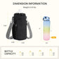 🏆Only £10.99 Last Day Promotion!🎁Crossbody Water Bottle Bag