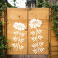 🔥Summer Hot Sale Promotion-49% OFF🌻Garden Fence Large Flower Stencils🖌️DIY decoration-6