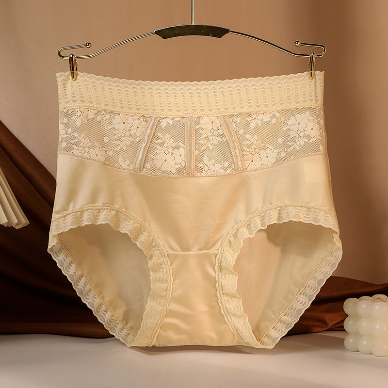 🌷Pay 1 Get 3pcs🌷Sexy Tummy Control Hip Lifting Seamless Ice Silk Panties-4