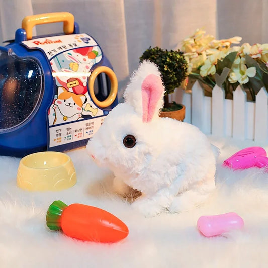 🎁Easter Sale🎁Bunny Toys Educational Interactive Toys Bunnies Can Walk and Talk