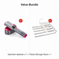 💞💞2026 HOT SALE 50% OFF! 🧺💨Steam Iron & Steamer 2-in-1 – Kills 99.99% mites & bacteria. 5s preheat, 150ml tank. Ceramic plate, even heat. Safe for silk to cotton. Your fabric care essential. 🛡️🌿