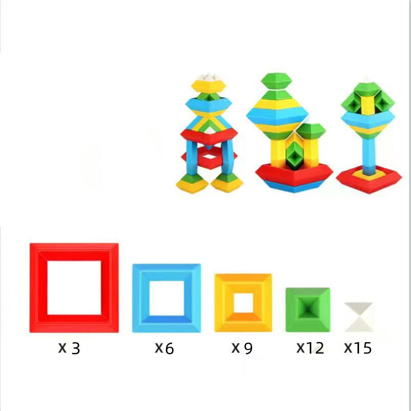 🎁HOT SALE 49% OFF🔥Creative Building Pyramids Stacking Blocks-5