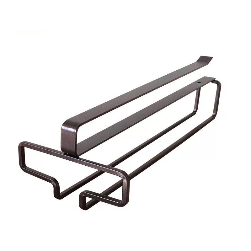 🔥Hot Sale 49% OFF🔥Under Cabinet Single Row Wine Glass Holder-13