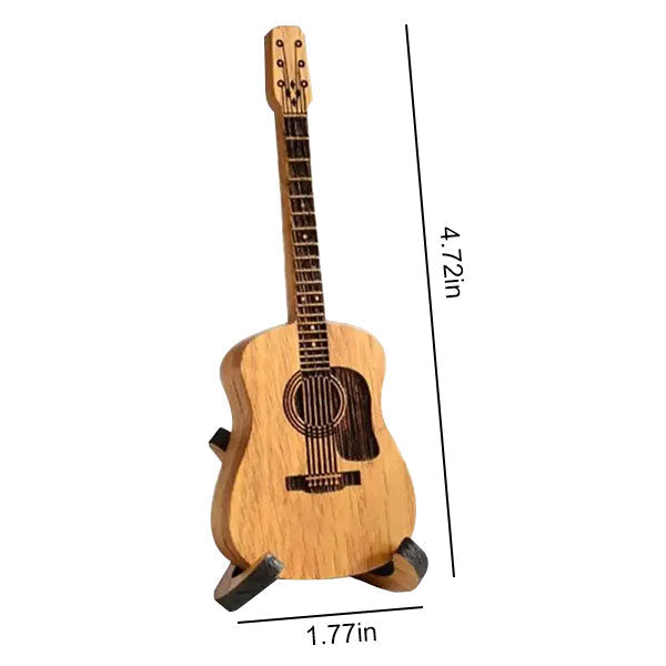 (🔥HOT SALE NOW 49% OFF) -Wooden Acoustic Guitar Pick Box🎸-6