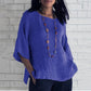 ⏰ Last Day Promotion 49% OFF💕Fashion solid color cotton linen top✨-3