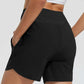🌞Summer Essentials 60% OFF❄️Women's 5" Swim Board Shorts High Waisted Quick Dry Swimsuit Swimming Bottoms