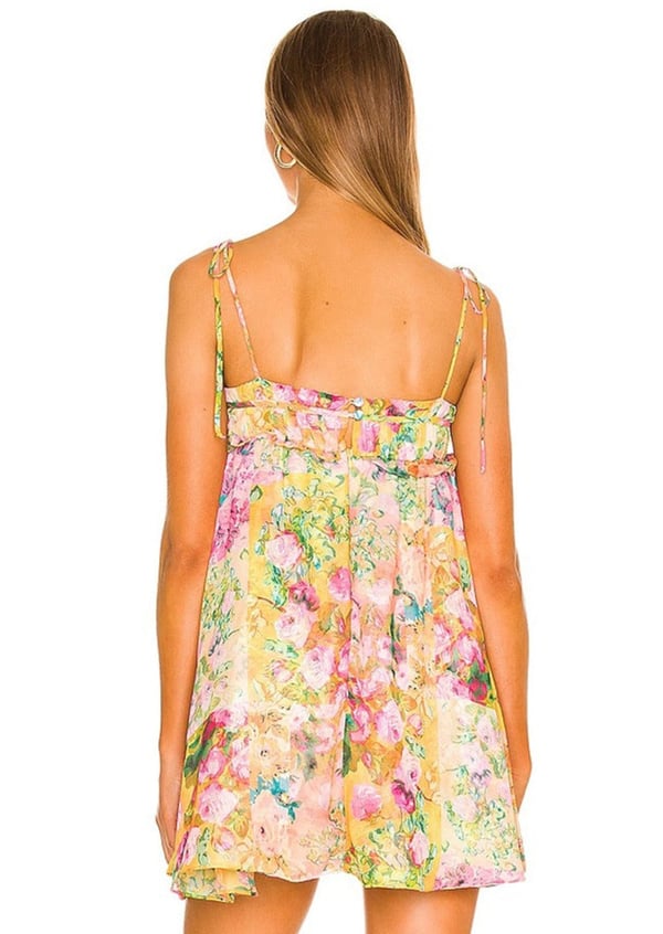 👗HOT SALE 49% OFF🔥2024 Flora Mini Dress🍃-1