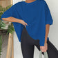 💥Women's Solid Colour Loose Round Neck Oversized T-Shirt 💥 Free Shipping-9