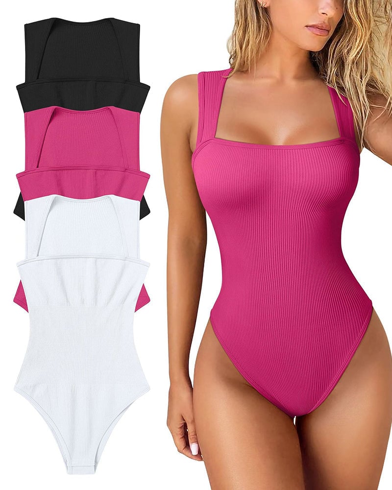 🔥Last Day Promotion 49% OFF - Sleeveless Tummy Control Tank Tops Bodysuits🎉-27